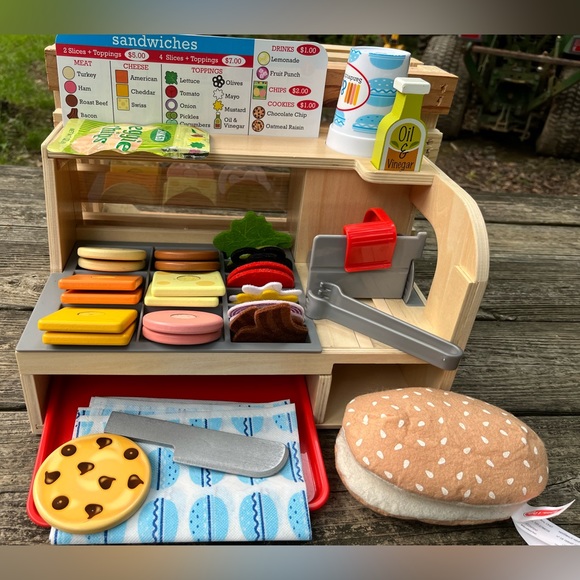 Melissa & Doug Toys Melissa And Doug Slice And Stack Deli Counter